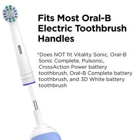 img 3 attached to 🪥 Amazon Brand - Solimo Flossing Replacement Brush Heads, 6 Count: Perfect Fit for Most Oral-B Electric Toothbrushes