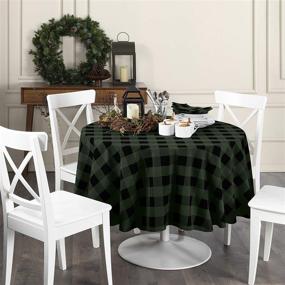 img 4 attached to Elrene Home Fashions Farmhouse Tablecloth