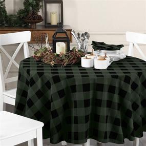 img 3 attached to Elrene Home Fashions Farmhouse Tablecloth