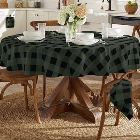 img 2 attached to Elrene Home Fashions Farmhouse Tablecloth