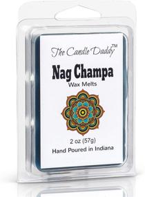 img 4 attached to 🕯️ The Candle Daddy Nag Champa Incense Scented Melt: Intense Aroma Wax Cubes for Maximum Scent - 1 Pack (2oz) - 6 Cubes