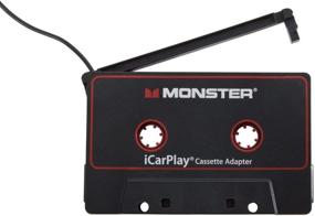 img 1 attached to 🔊 Monster MBL 800 CAS-ADPT V2 WW: High Performance 800 Cassette Adapter with 1/8" Mini Connection - 3 Feet Cable Length