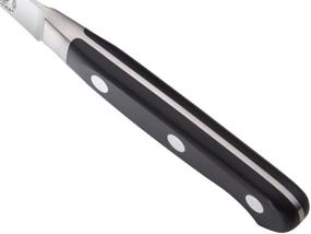 img 3 attached to 🔪 Mercer Cutlery Renaissance 2.5-Inch Forged Peeling Knife in Sleek Black – A Must-Have Culinary Tool