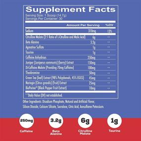 img 3 attached to 💪 Redcon1 Total War Blue Raspberry Pre Workout - 30 Servings to Boost Energy, Increase Endurance, Focus, Beta-Alanine, Caffeine