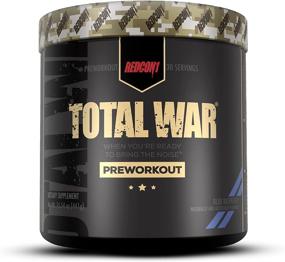 img 4 attached to 💪 Redcon1 Total War Blue Raspberry Pre Workout - 30 Servings to Boost Energy, Increase Endurance, Focus, Beta-Alanine, Caffeine