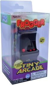 img 3 attached to 🐸 Tiny Arcade Frogger Miniature Multicolor: Portable Fun On-the-Go!
