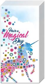 img 1 attached to ✨ Unicorn Starbursts 10 Count 4-Ply Pocket Facial Tissues, 3 Pack - Magical Day Edition