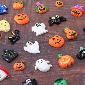 img 3 attached to Halloween Assorted Flatback Ornaments Embellishments