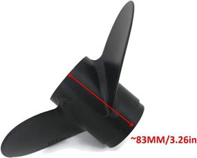 img 1 attached to Алюминиевый гребной винт 3R1B64516 1 369 64516 1 Подвесной двигатель