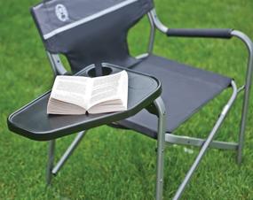 img 2 attached to 🪑 Ultimate Comfort and Convenience: Explore the Coleman Aluminum Deck Chair with Swivel Table