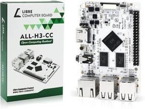 img 4 attached to 💻 Высокопроизводительный мини-компьютер: Плата Libre Computer ALL-H3-CC H3 1GB (Tritium) с полным бесплатным сопровождением программного обеспечения с открытым исходным кодом.