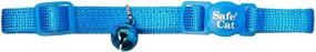 img 1 attached to 🐱 Coastal Pet Products CCP7001BLL Nylon Safe Cat Adjustable Breakaway Collar with Bells, Blue Lagoon: Ensuring Your Cat's Safety and Style