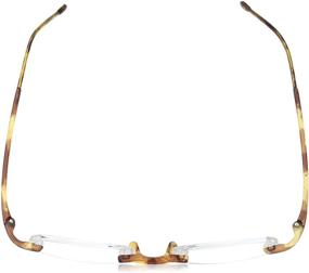 img 1 attached to SCOJO New York: Rimless Oval Reading Glasses - Original Gels Readers