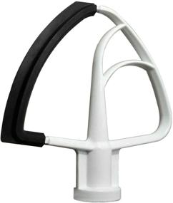 img 3 attached to 🧇 Tilt-Head Stand Mixer Flat Beater Attachment - Enhanced with Flex Scraping Edge - KitchenAid Compatible