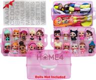 🏠 home4 stackable container with adjustable compartments for building toys logo