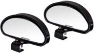 🚗 universal car blind spot mirrors by wildauto - wide angle adjustable auxiliary mirror for enhanced visibility logo