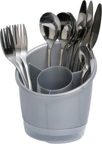 img 3 attached to CELESTE HOME PRODUCTS Cutlery and Utensil Storage Organizer for Kitchen, Pantry, Table and Countertop - Efficiently designed to neatly store and arrange forks, knives, spoons, and kitchen utensils.