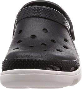 img 3 attached to 👟 Sporty Unisex Black White Crocs for All-Day Comfort