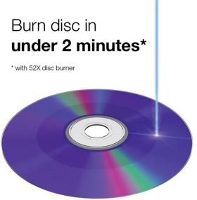 img 1 attached to 💿 CD-R 700MB 52X Silver Inkjet Printable - Verbatim DataLifePlus - 50pk Spindle