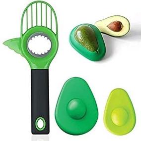 img 3 attached to Jupswan Avocado Slicer Cutter Green Second