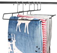 🧺 doiown blanket hangers: heavy duty stainless steel non-slip hangers for bedding, towels, and more - 6 pack logo