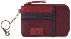 img 4 attached to 👜 Iris Wallet Mahogany Snake Block: Chic Handbags & Wallets for Women
