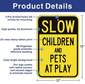 img 3 attached to 🚧 Engineered Waterproof Occupational Health & Safety Products for Children, Reflective Resistance, Safety Signs & Signals