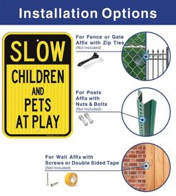 img 2 attached to 🚧 Engineered Waterproof Occupational Health & Safety Products for Children, Reflective Resistance, Safety Signs & Signals