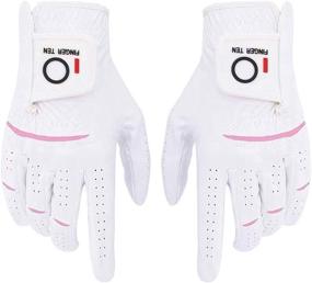 img 4 attached to FINGER TEN Womens Ladies Gloves