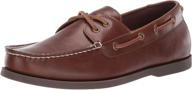 👞 tommy hilfiger brazen3 medium natural men's shoes: loafers & slip-ons logo