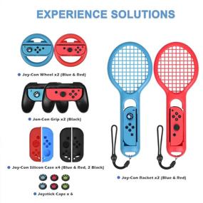 img 1 attached to Ultimate Nintendo Switch Accessories Bundle: Carrying Case, Charging Dock, Games Case & More!
