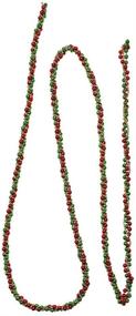 img 2 attached to 🎄 Red Kurt S. Adler H9490RGGO Christmas Garland