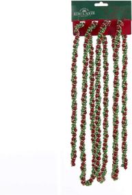 img 3 attached to 🎄 Red Kurt S. Adler H9490RGGO Christmas Garland