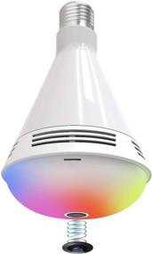 img 4 attached to 📷 FOOKTU 3 in 1 Smart Wi-Fi Bulb Camera: Hidden Camera, Bluetooth Speaker, Security Camera, Wireless Color Changing LED Lights Bulbs with IP Cam, Motion Detection, Two Way Audio - Ideal for Home & Indoor Use