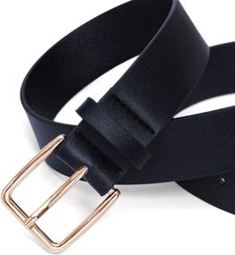 img 2 attached to Women Leather Fashion Single Buckle