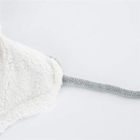 img 1 attached to Зимняя шапка-ушанка Yateen Toddler Earflap