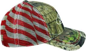 img 1 attached to 🧢 Открытка Outdoor Cap FRD06A в рисунке Mossy Oak Break-Up Country, разработанная для большинства размеров.