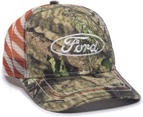 img 4 attached to 🧢 Открытка Outdoor Cap FRD06A в рисунке Mossy Oak Break-Up Country, разработанная для большинства размеров.