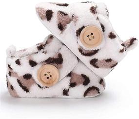 img 4 attached to 👢 BENHERO Cozy Fleece Winter Booties - Stylish Baby Girls' Apparel & Accessories