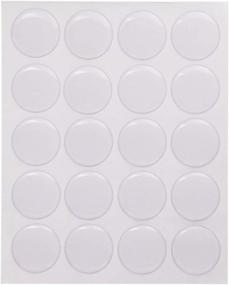 img 1 attached to 🔘 Shapenty Stickers Circles Necklace Scrapbooking: Crafting with Style and Versatility