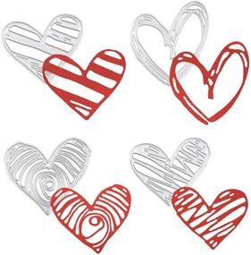 img 4 attached to OOTSR Embossing Scrapbooking Valentines Decoration