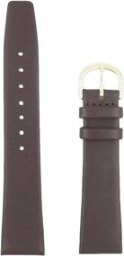 img 1 attached to 🥇 Classic Brown Leather Watchband Replacement