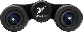 img 3 attached to 🐦 HD Compact Binoculars for Birding - Bluebird Optics Zonos 8x25mm