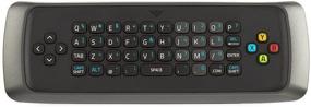 img 2 attached to 📺 XRV1TV 3D XRT301 Remote Control with Keyboard for Vizio Smart TV - Compatible with Vudu, Amazon, and Netflix APPs