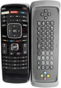 img 1 attached to 📺 XRV1TV 3D XRT301 Remote Control with Keyboard for Vizio Smart TV - Compatible with Vudu, Amazon, and Netflix APPs