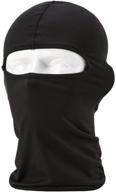 nuoxinus balaclava full face mask black windproof ski mask logo