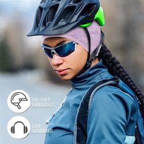 img 3 attached to KPwarm Ponytail Thermal Running Windproof Outdoor Recreation