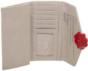 img 1 attached to 💌 Hogwarts Letter Crest Seal Wallet: Exquisite Faux Leather Design