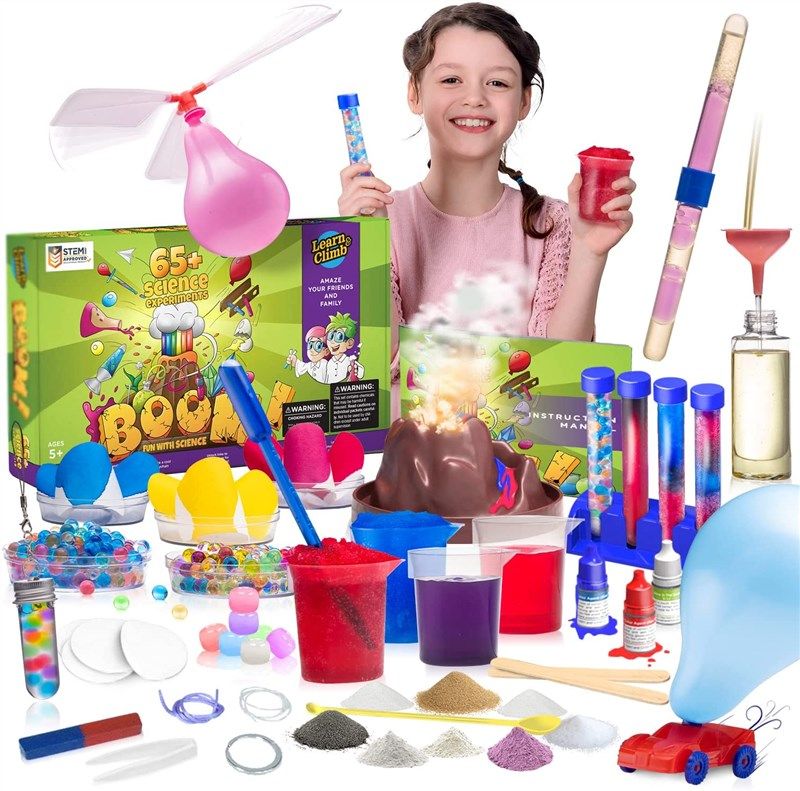 learn climb kids science kit 로고