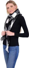 img 1 attached to 🧣 Triangle Scarves for Women: Stylish Women's Accessories